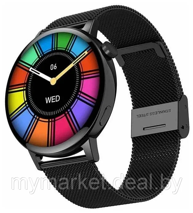 Умные смарт часы Smart Watch G3 Prо Wireless charging Black - фото 1 - id-p208763886