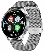 Умные смарт часы Smart Watch G3 Prо Wireless charging Silver