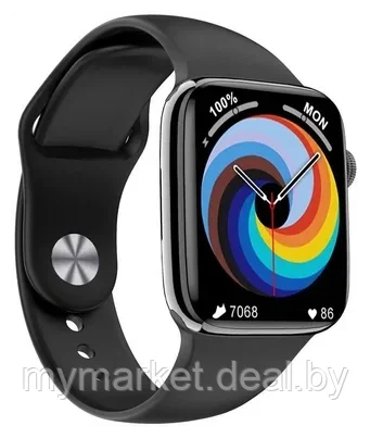 Умные смарт часы Smart Watch MV7 PLUS Черные - фото 3 - id-p208763889