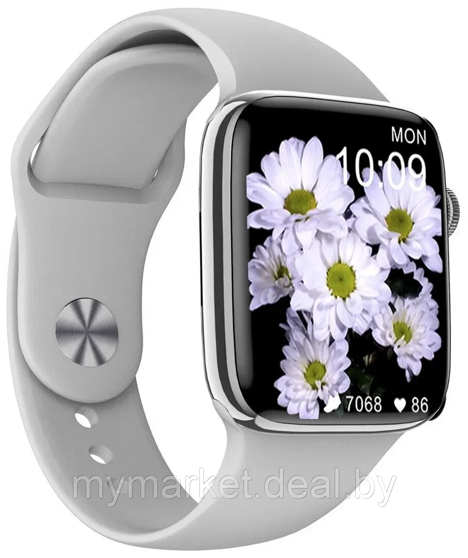 Умные смарт часы Smart Watch Mivo MV7 PLUS Серые - фото 3 - id-p208763890