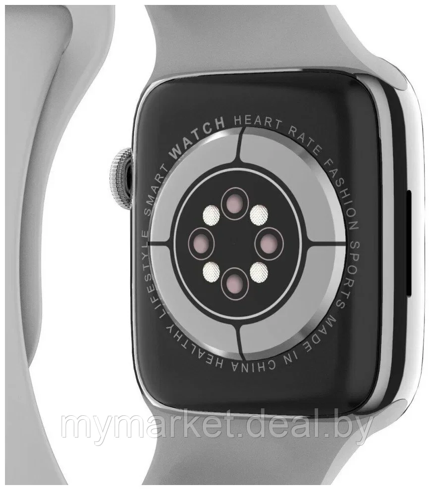 Умные смарт часы Smart Watch Mivo MV7 PLUS Серые - фото 4 - id-p208763890
