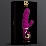 Потрясающий вибратор Gvibe Gcandy - 18 см, вишневый, фото 7