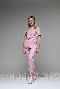 Медицинский костюм Юлия (цвет розовый)