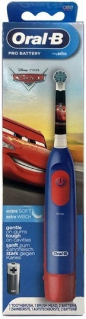 Электрическая зубная щетка Oral-B Kids Cars DB5.510.1K 4210201305590 - фото 1 - id-p208764880
