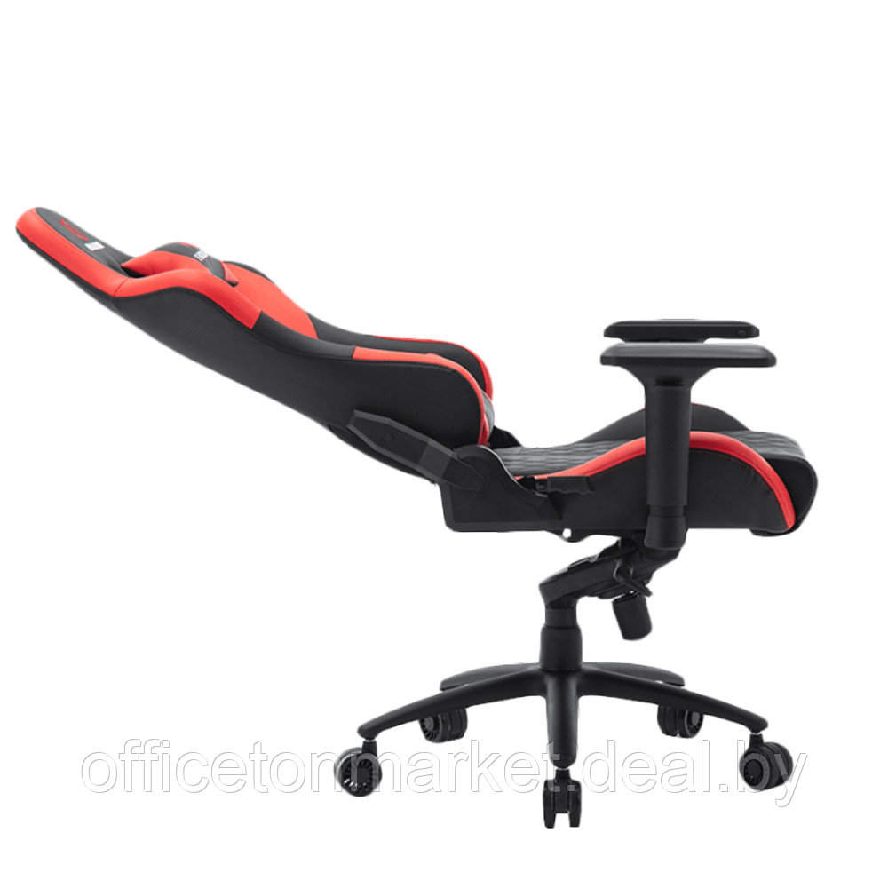 Кресло игровое Evolution Racer M, экокожа, металл, черный, красный - фото 6 - id-p208765118