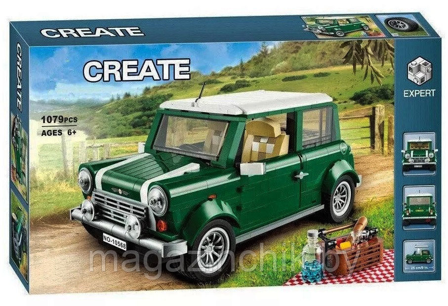 Конструктор MINI Cooper, 1079 деталей 71068 / 10568, аналог LEGO Creator (Лего Креатор) 10242