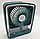 Настольный мини - вентилятор Light air conditioning MINI FAN беспроводной (увлажнение и охлаждение, 3 режима), фото 9