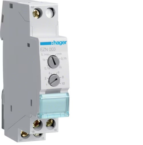 Реле времени (включение на время T после подачи напряжения) 8A Hager