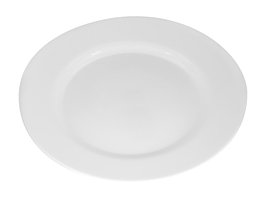 Тарелка десертная стеклокерамическая, 200 мм, круглая, серия SNOWFALL (Снегопад), DIVA LA OPALA (Sovrana