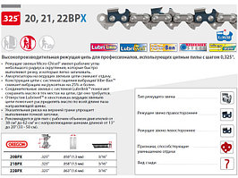 Цепь 37 см 15" 0.325" 1.6 мм 62 зв. 22BP (в блистере) OREGON
