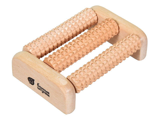 Массажер деревянный для ног, 14х9х4 см, "Банные штучки" (БАННЫЕ ШТУЧКИ) - фото 1 - id-p208771443