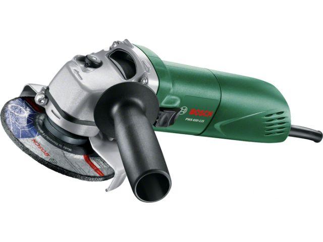 Одноручная углошлифмашина BOSCH PWS 650-125 в кор. (650 Вт, диск 125х22 мм) - фото 1 - id-p208770647