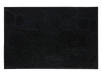 Коврик придверный, 40х60 см, "Следы", черный, VORTEX (ВОРТЕКС)