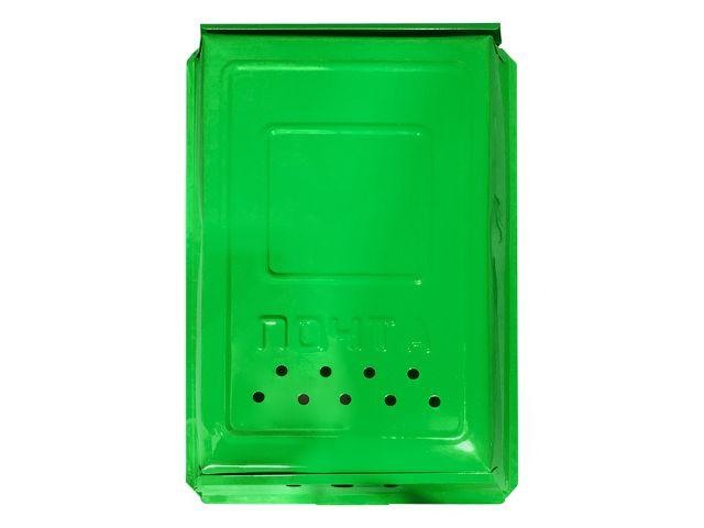 Ящик почтовый с замком 390х260х70 мм (зеленый) (АГРОСНАБ) - фото 1 - id-p208775720