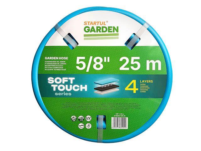 Шланг поливочный 5/8" 25м STARTUL GARDEN SOFT TOUCH (ST6040-5/8-25) (4 слоя) - фото 1 - id-p208770439