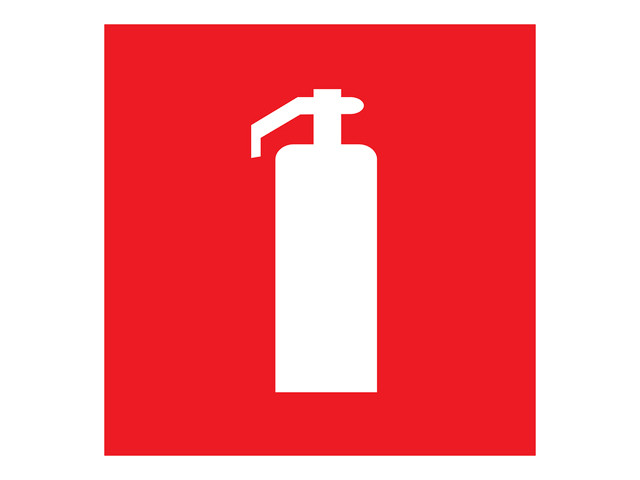 Наклейка знак пожарной безопасности "Огнетушитель"200*200 мм Rexant - фото 1 - id-p208777354