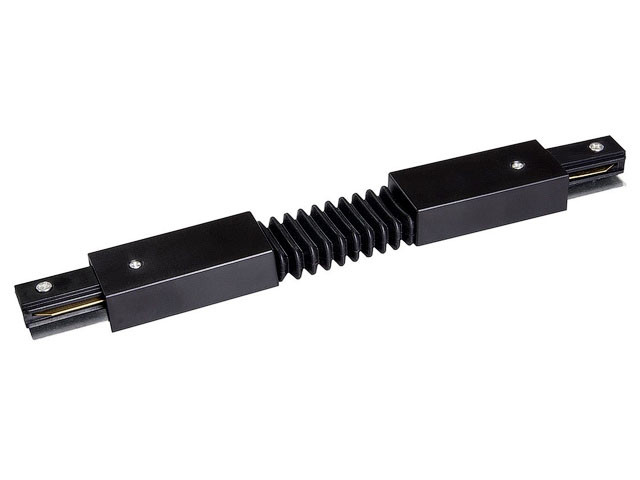 Коннектор PTR CF-BL гибкий, черный JAZZWAY (для трековых систем PTR) - фото 1 - id-p208771700