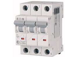 Автоматич. выключатель Eaton HL-C50/3, 3P, 50A, тип C, 4.5кA, 3M