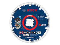 Алмазный круг 125х22 мм по металлу X-LOCK Expert Diamond Metal Wheel BOSCH ( сухая резка)