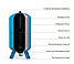 Гидроаккумулятор для воды WESTER WAV 500л, фото 2