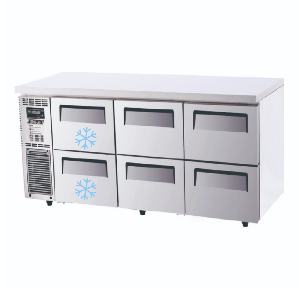 Холодильно-морозильный стол Turbo Air KURF18-2D-6-700