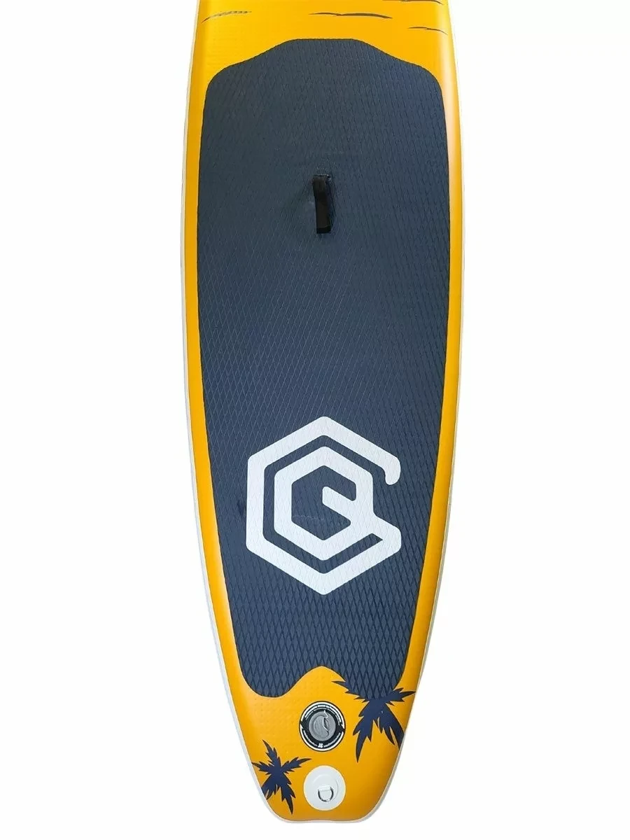 Доска SUP Board надувная (Сап Борд) GQ Coco Yellow (GQ335) 11'(335см) - фото 6 - id-p208779496