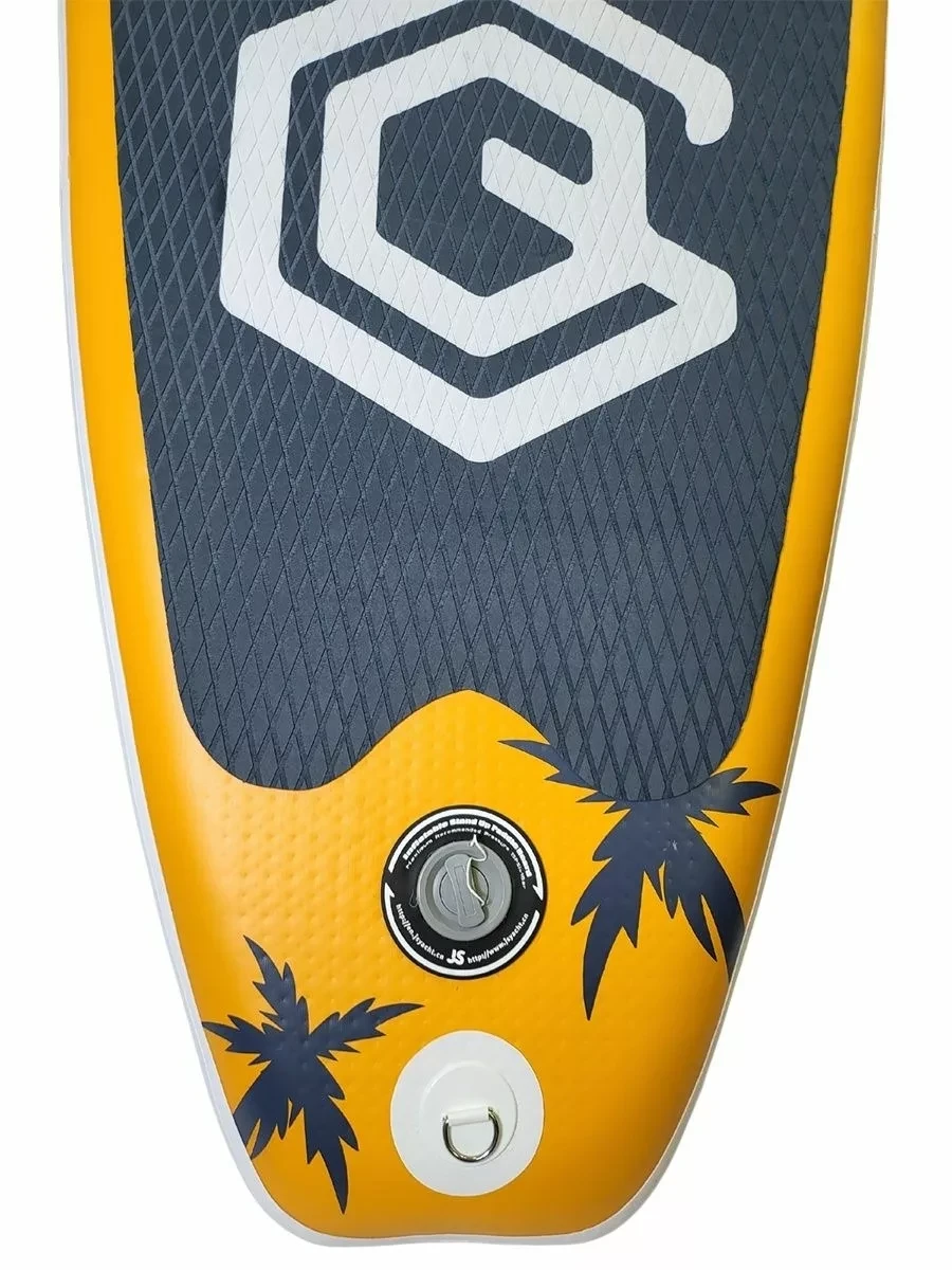 Доска SUP Board надувная (Сап Борд) GQ Coco Yellow (GQ335) 11'(335см) - фото 8 - id-p208779496