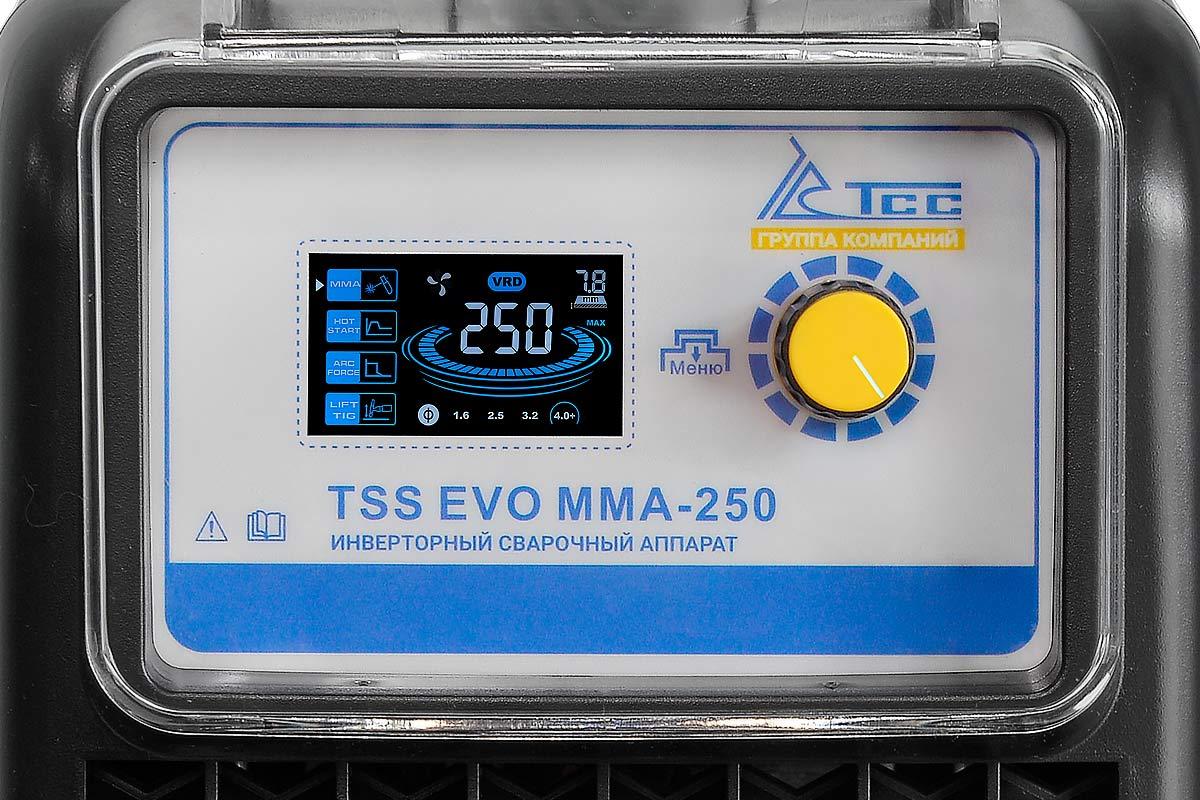 Сварочный инвертор ТSS EVO MMA-250 - фото 5 - id-p208783400