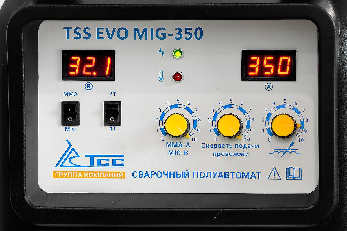 Сварочный полуавтомат TSS EVO MIG-350 - фото 7 - id-p208783403
