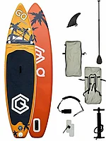 Доска SUP Board надувная (Сап Борд) GQ Coco Yellow (GQ335) 11'(335см)