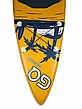 Доска SUP Board надувная (Сап Борд) GQ Coco Yellow (GQ335) 11'(335см), фото 3