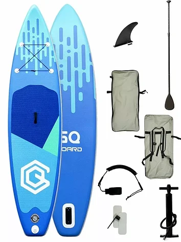 Доска SUP Board надувная (Сап Борд) GQ Coco Blue (GQ335) 11'(335см), фото 2