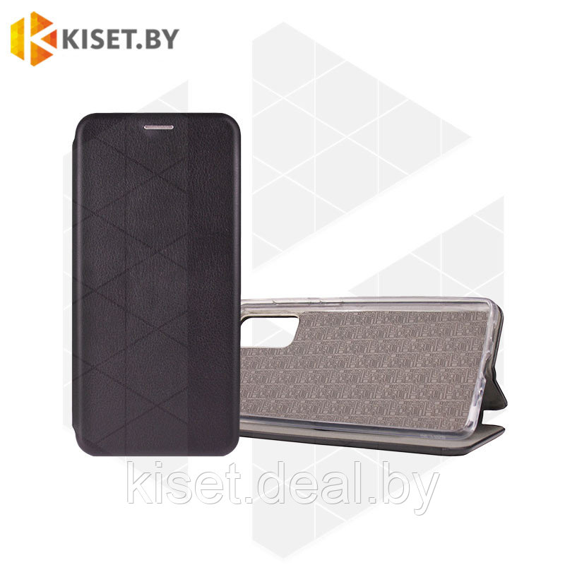 Чехол-книжка KST Book Case 3D с визитницей для Samsung Galaxy S20 FE черный - фото 1 - id-p208783357