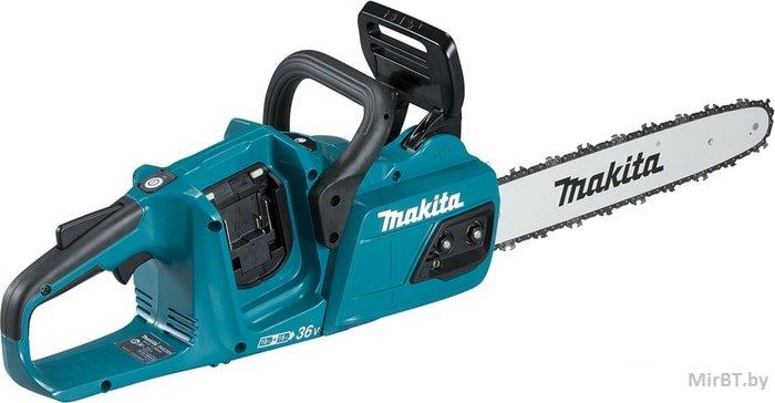 Аккум. пила цепная MAKITA DUC 355 Z шина 35 см (14"), 3/8, 1.1 мм (18+18 В БЕЗ АККУМУЛЯТОРА) - фото 1 - id-p208738771