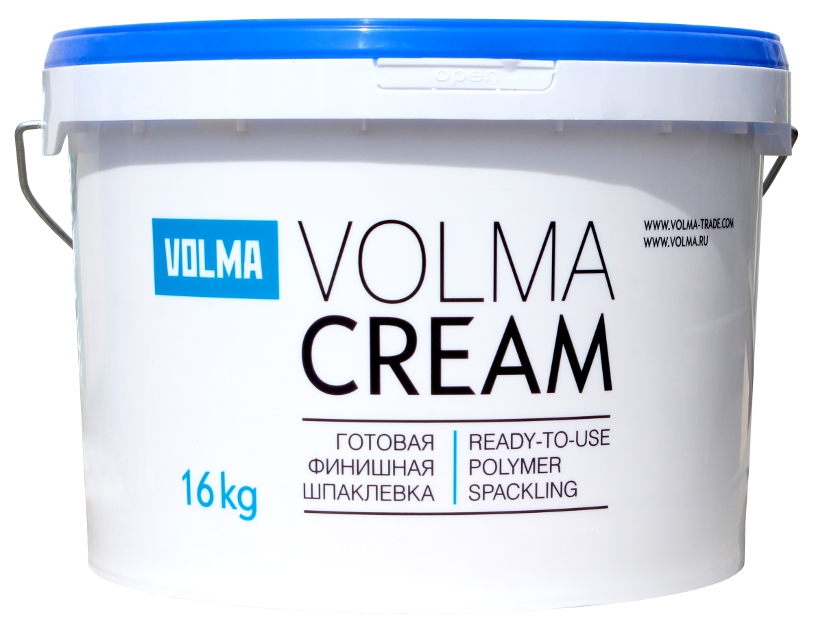 Шпатлевка Волма-Cream финишная полимерная, готовая к применению 16кг