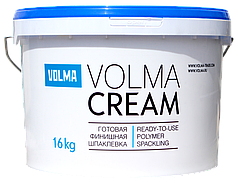 Шпатлевка Волма-Cream финишная полимерная, готовая к применению 16кг