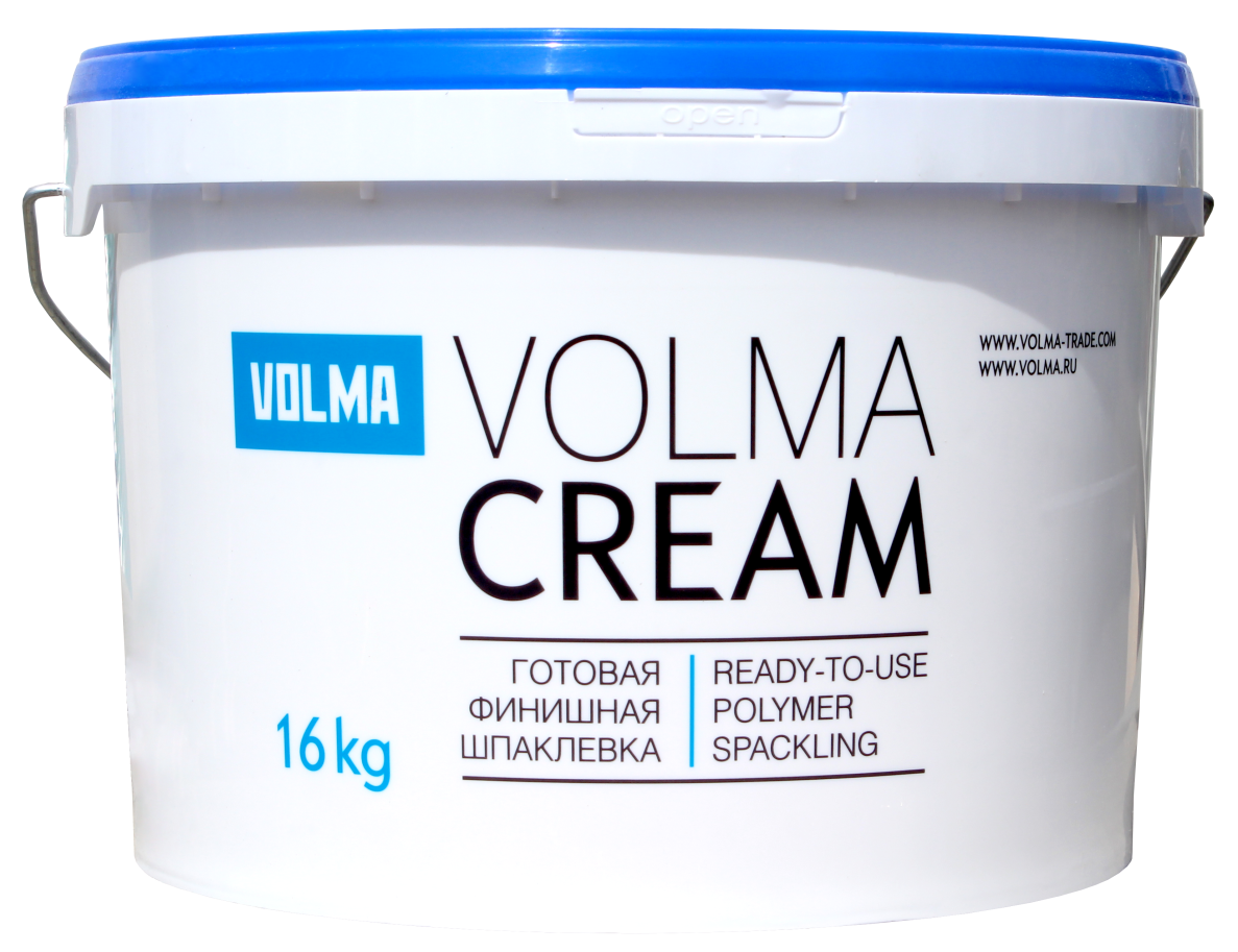 Шпатлевка Волма-Cream финишная полимерная, готовая к применению 16кг - фото 1 - id-p208784314