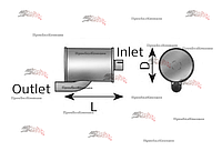 Глушитель DINEX 223069 для Dynapac