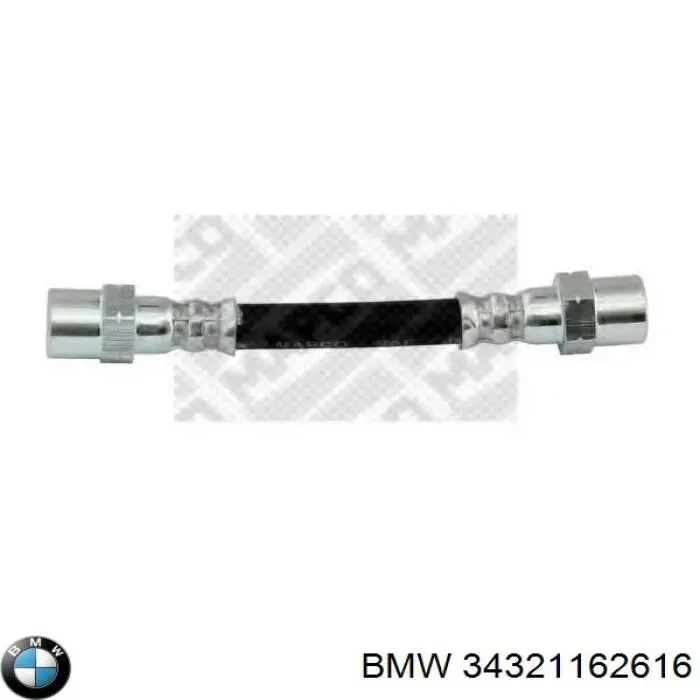 Шланг тормозной задний левый FT 0041 K&K BMW 5 (E39) 2.0D, 2.5D 00-