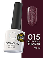 Гель-лак CosmoLac Gel Polish Фликер №15 Роковой взгляд