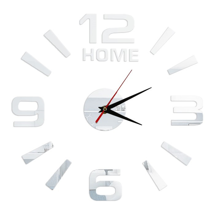 Интерьерные часы наклейка Home - фото 1 - id-p208796455