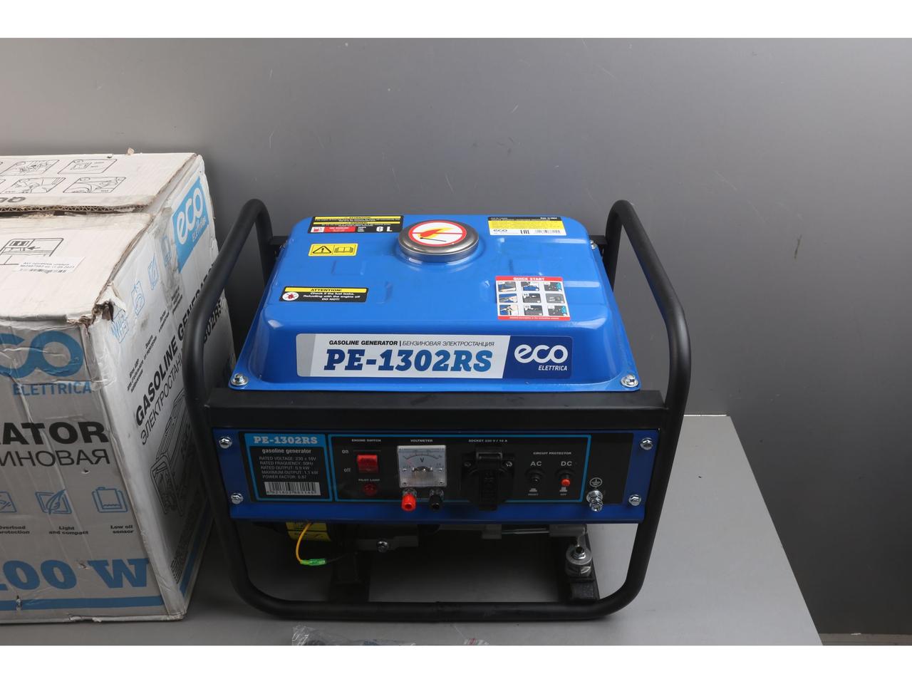 Генератор бензиновый ECO PE-1302RS (уцененный) - фото 4 - id-p208797048