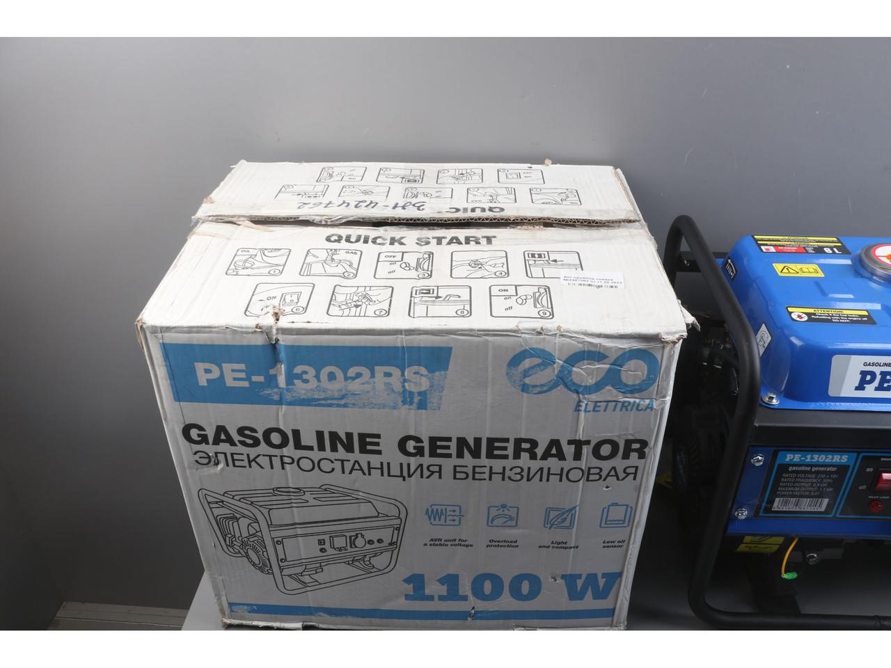 Генератор бензиновый ECO PE-1302RS (уцененный) - фото 7 - id-p208797048