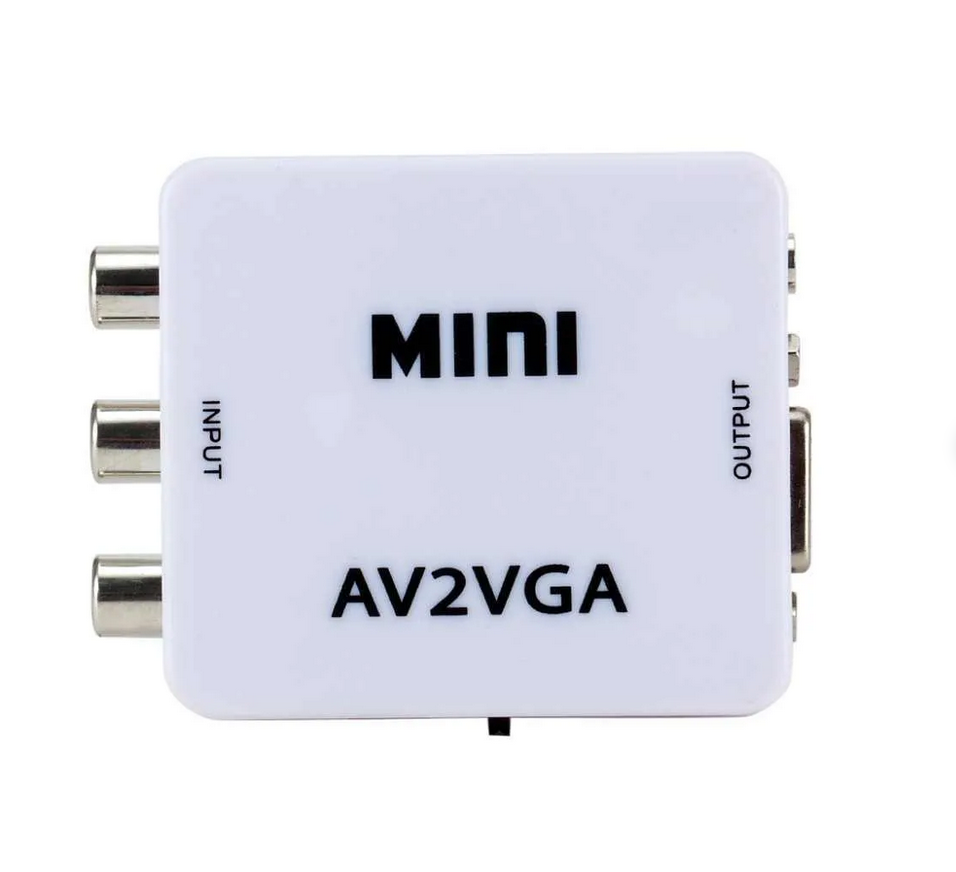 Конвертер 3xRCA (вход) - VGA (выход), для подключения монитора, ТВ-приставки, DVD-плеера - фото 3 - id-p94950903