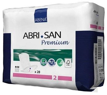 Abena Abri-san 2 Premium Прокладки одноразовые для взрослых, 28 шт