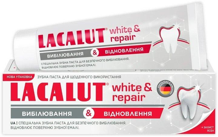 Lacalut WHITE зубная паста 75 мл/Германия - фото 1 - id-p208798986