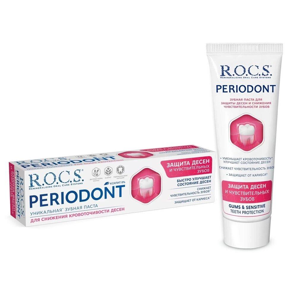 Зубная паста R. O. C. S. PERIODONT для защиты десен от кровоточивости и в - фото 2 - id-p208799303