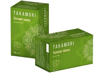 Чай зеленый байховый TAKAMORI "Летний танец", 100 г