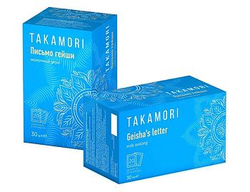 Чай зеленый байховый Молочный Улун TAKAMORI "Письмо гейши", 100 г