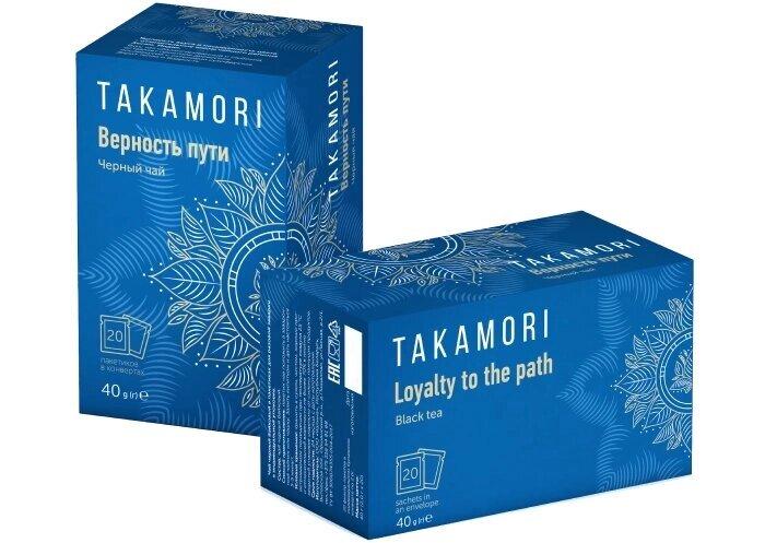 Чай черный байховый TAKAMORI "Верность пути", 100 г - фото 1 - id-p208799507